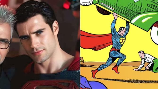 SUPERMAN Director James Gunn Reveals Gift From Jerry Siegel’s Grandsons & AI &quot;First Look&quot; At David Corenswet