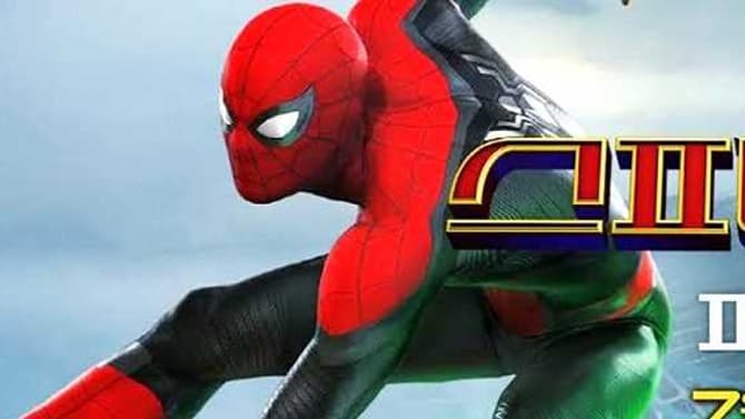 SPIDER-MAN: FAR FROM HOME Banner Features Mysterio Team-Up; TV Spot Teases Aunt May/Happy Hogan Romance