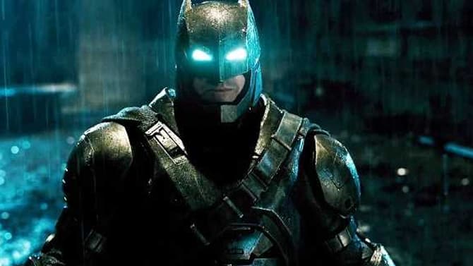BATMAN v SUPERMAN Behind The Scenes Video Shows Ben Affleck Doing Pushups In The Dark Knight's Mech Suit