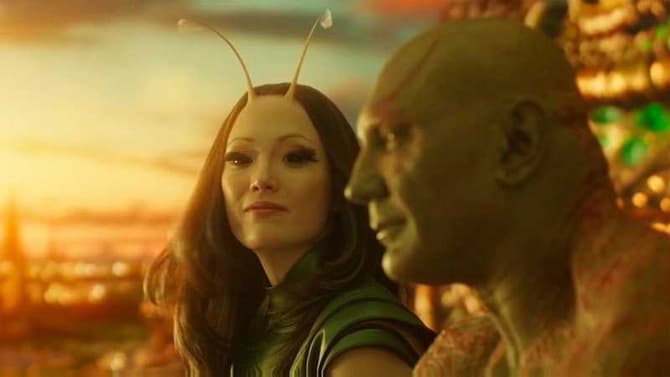 GUARDIANS OF THE GALAXY VOL. 3: Set Photos Reveal A First Look At Mantis And Drax