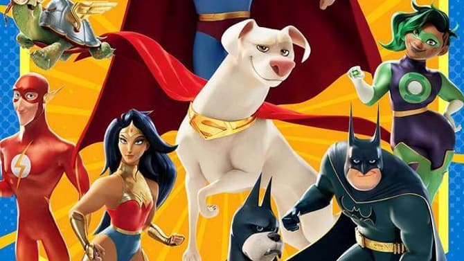 DC LEAGUE OF SUPER-PETS Poster & Promo Image Reveal First Look At The Justice League