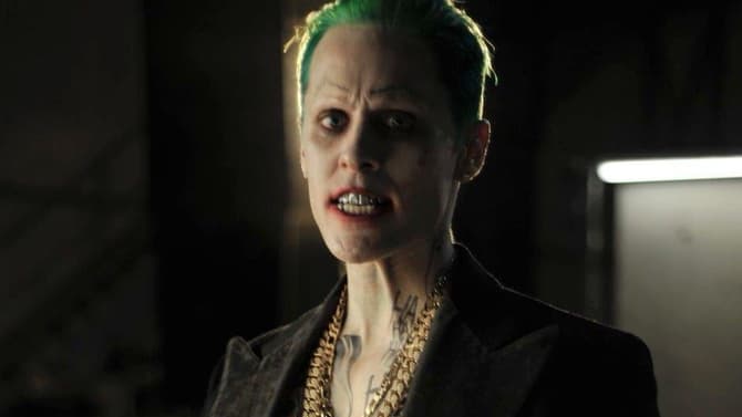 SUICIDE SQUAD Director David Ayer Shares New Image Of Jared Leto's Joker With Drawn-On Eyebrows