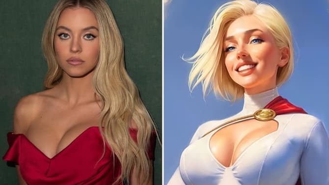 MADAME WEB Star Sydney Sweeney Becomes DCU's Power Girl In Comic Book-Inspired Fan Art