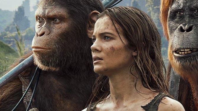 New KINGDOM OF THE PLANET OF THE APES Clip Confirms A Fan-Theory About Freya Allan's Character, &quot;Mae&quot;
