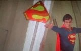 Superman Movies Video - Throwing the "S"