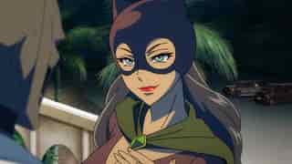 CATWOMAN: HUNTED Star Elizabeth Gillies Talks Romantic Tension With Batwoman And Live-Action Hopes (Exclusive)