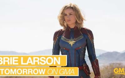 CAPTAIN MARVEL: GMA Confirms That Brie Larson Will Unveil The First FULL Trailer Tomorrow