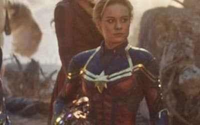 AVENGERS: ENDGAME Behind The Scenes Photos Reveal That Captain Marvel Wore A Different Costume On Set