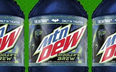 THE BATMAN: Our Best Look Yet At The Costumed Riddler Has Been Revealed...Courtesy Of Mountain Dew