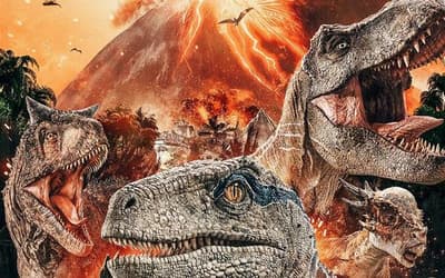 Volcanic New JURASSIC WORLD: FALLEN KINGDOM Poster Sees The Dinosaurs Take Over