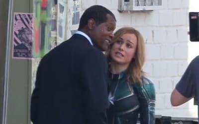 CAPTAIN MARVEL Meets A Very Young Nick Fury In Even More New Set Photos