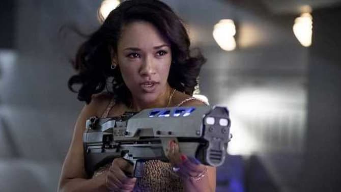 THE FLASH Set Pics Reveal That Candice Patton's Iris West Will Be Donning A Superhero Costume Of Her Own