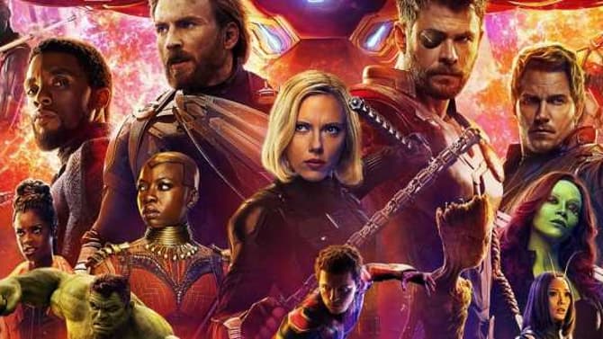 AVENGERS: INFINITY WAR Theatrical Poster Assembles The Heroes And Villains Of The Marvel Epic