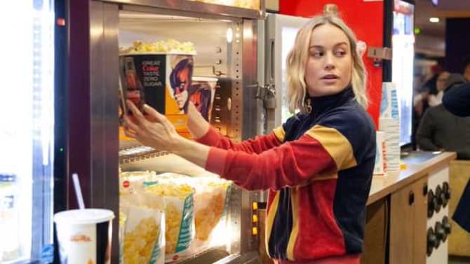 CAPTAIN MARVEL Star Brie Larson Surprises Moviegoers During A Saturday Night Screening