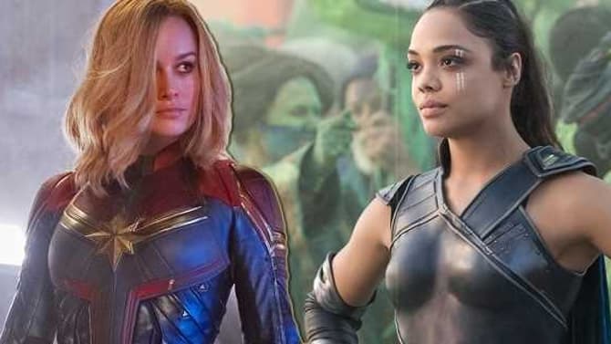 AVENGERS: ENDGAME Star Tessa Thompson Responds To Fans Shipping Captain Marvel And Valkyrie