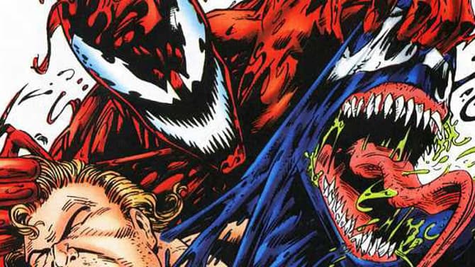 VENOM 2 Set Video Features A Massive Carnage Stand-In Wrecking A Distraught Eddie Brock's Car