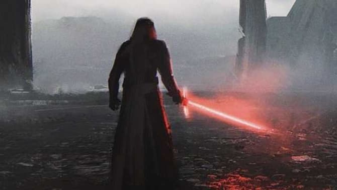 STAR WARS: THE RISE OF SKYWALKER Exegol Concept Art Sees Kylo Ren Visiting A Classic Sith Temple