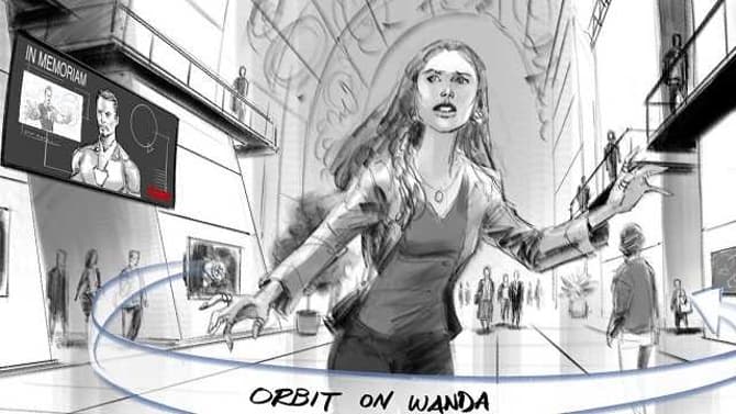 WANDAVISION Storyboards Reveal Much Darker Dialogue From Wanda During Visit To S.W.O.R.D. Headquarters
