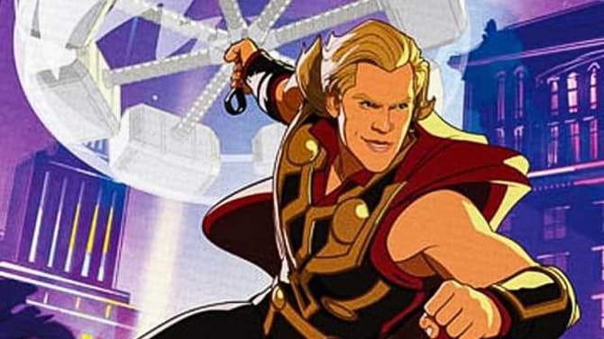 WHAT IF? Merchandise Reveals New Look At The Watcher, Party Thor, And T'Challa As Star-Lord