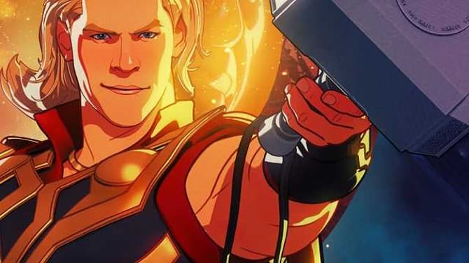 WHAT IF...? Poster Reveals A New Look At The Animated God Of Thunder Dubbed &quot;Party Thor&quot;