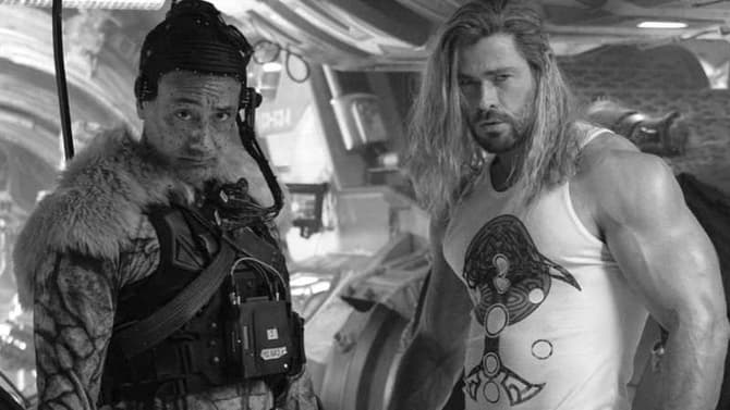 THOR: LOVE AND THUNDER Crew Cap Features An Updated Logo For Taika Waititi's RAGNAROK Follow-Up