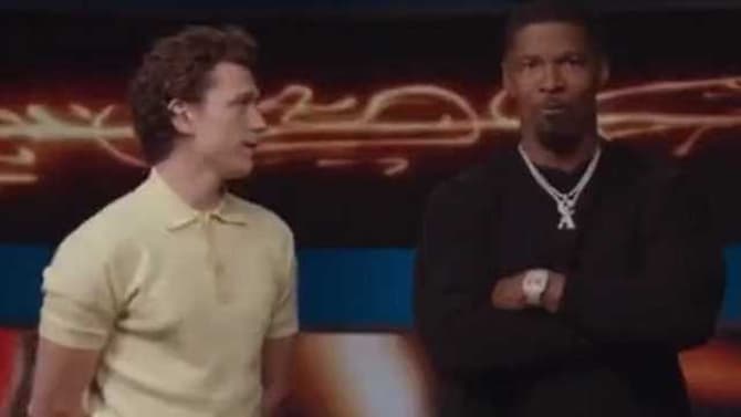 SPIDER-MAN: NO WAY HOME Promo Video Features Tom Holland And Electro Actor Jamie Foxx Hyping The Movie