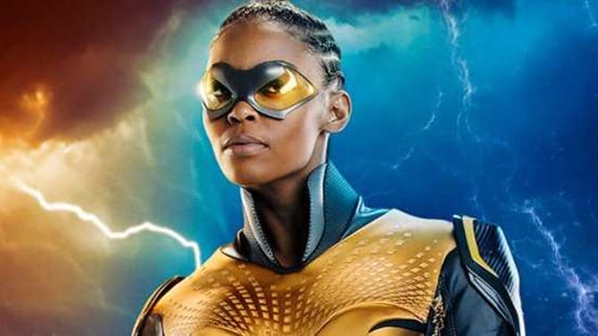 New BLACK LIGHTNING Image Provides Our First Look At Nafessa Williams In Full Costume As Thunder
