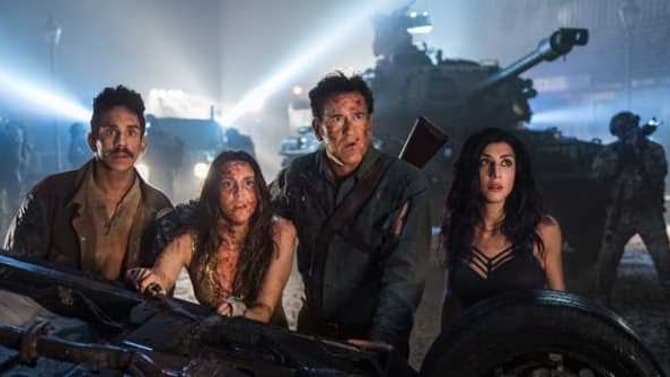 ASH VS EVIL DEAD Officially Canceled By Starz After Three Crazy Blood Spattered Seasons