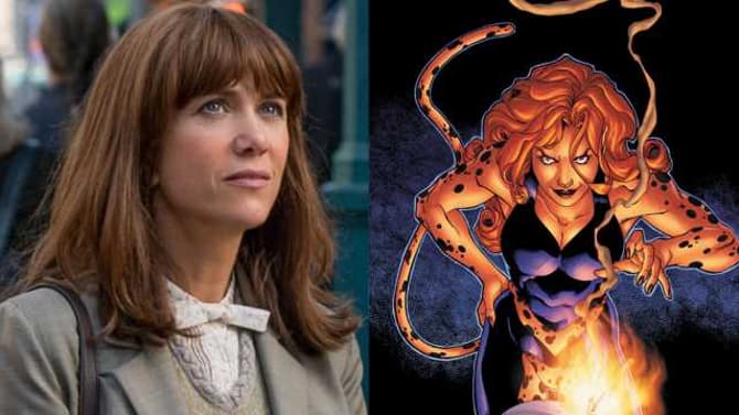 WONDER WOMAN 1984 Set Video And Images Show Kristen Wiig Leaping Into Action As Cheetah
