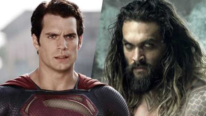 AQUAMAN Star Jason Momoa Says That Henry Cavill Is &quot;Absolutely Not&quot; Leaving The Role Of Superman