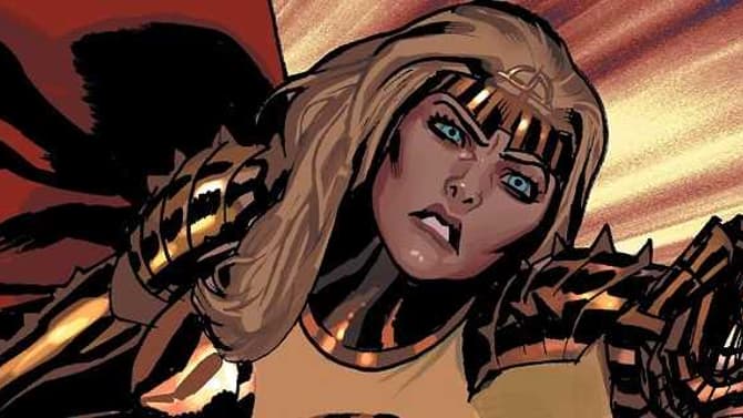 ETERNALS: First Set Photos Show A Blonde Angelina Jolie As Thena And Some Possible SPOILERS
