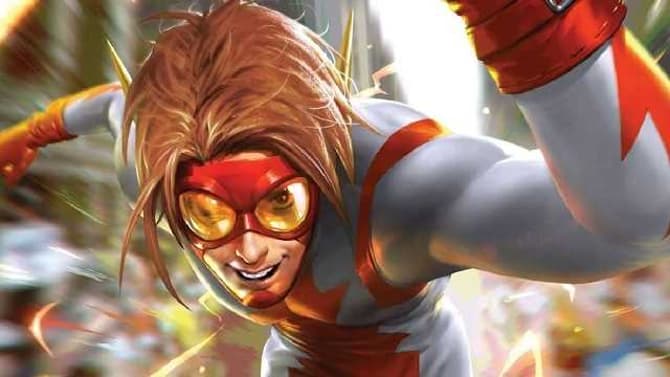 THE FLASH Set Photos Reveal A First Look At Jordan Fisher Suited Up As Bart Allen/Impulse