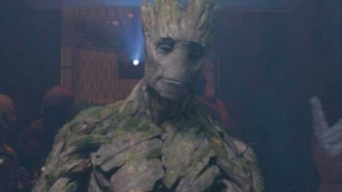 GUARDIANS OF THE GALAXY Director James Gunn Shares Image From &quot;Last Supper Of Groot&quot; Deleted Scene