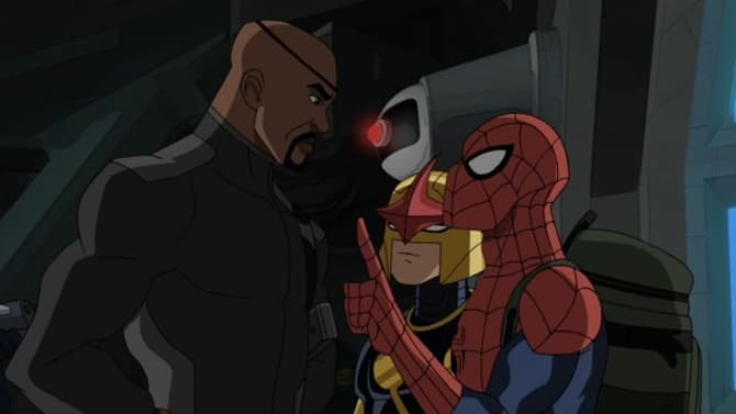 SPIDER-MAN: FAR FROM HOME - Spider-Man And Nick Fury Spotted Together In Unexpected Surroundings