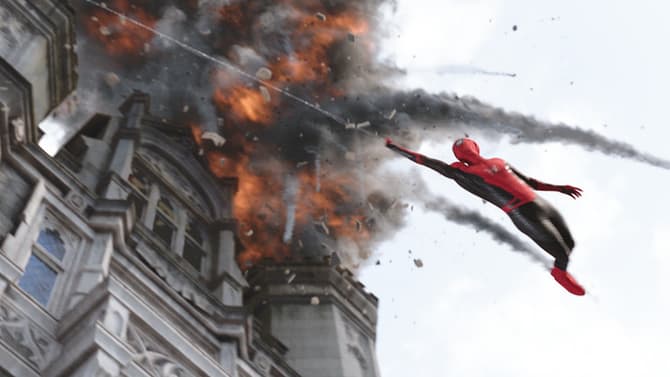 SPIDER-MAN: FAR FROM HOME Opens With $185.1M, Swings Past $580M Worldwide; AVENGERS: ENDGAME Nears Record