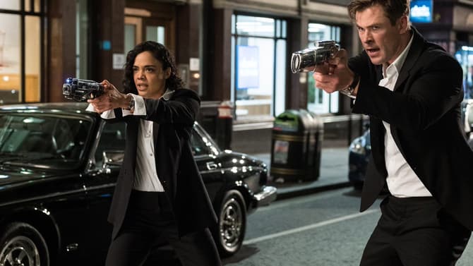 Chris Hemsworth Shares A First Look At MEN IN BLACK INTERNATIONAL; Plus Official Logo Released