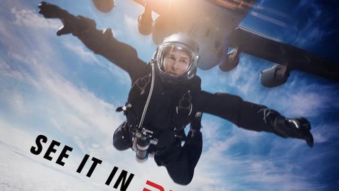 Tom Cruise Takes An Epic Leap Of Faith In An Insane New Poster & TV Spot For MISSION: IMPOSSIBLE - FALLOUT