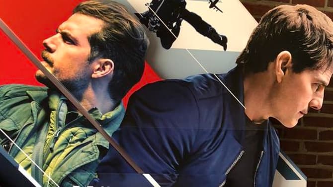 Tom Cruise & Henry Cavill Throw Down In A Brutal New Clip & Standee From MISSION: IMPOSSIBLE - FALLOUT
