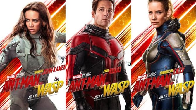 ANT-MAN AND THE WASP Character Posters Assemble Earth's Tiniest Heroes