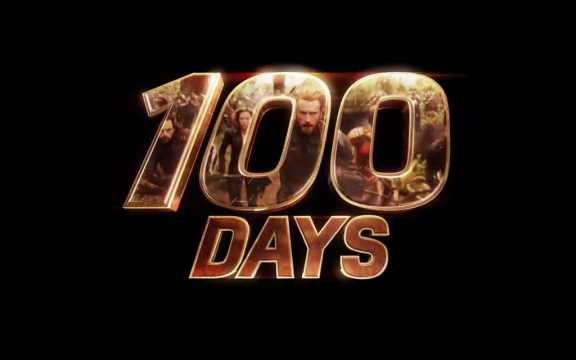 100 days teaser - Vingadores: Guerra Infinita