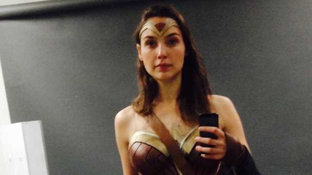 BATMAN v SUPERMAN: Gal Gadot Shares Photo From One Of Her Earliest Wonder Woman Costume Fittings - Vimarsana News