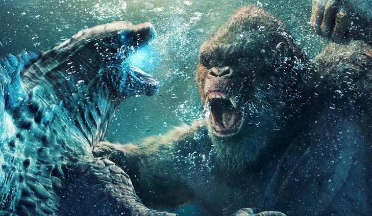 Godzilla Vs Kong International Poster Sees The Titans Clash In A Deep Sea Battle For The Ages
