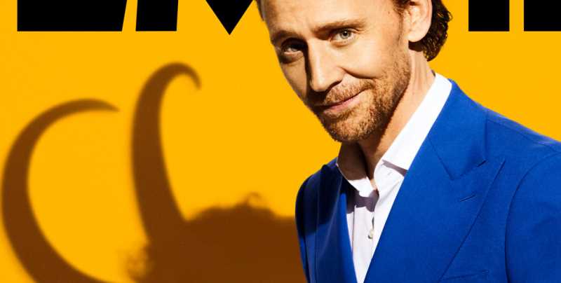 LOKI star Tom Hiddleston embraces his inner god of evil on new magazine cover
