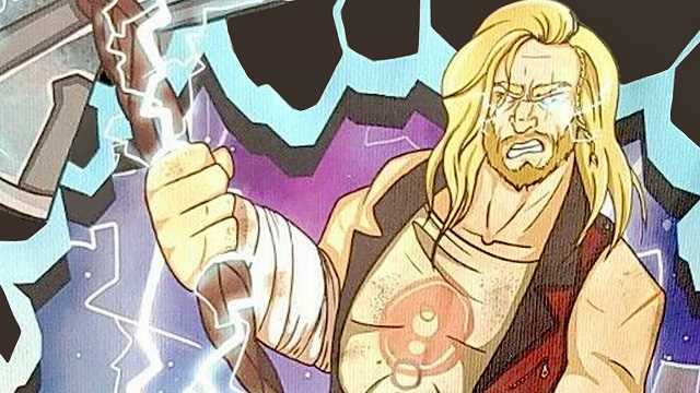 THOR: LOVE AND THUNDER Crew Gift Reveals Badass, Thunderstrike-Inspired Version Of The God Of Thunder - Vimarsana News