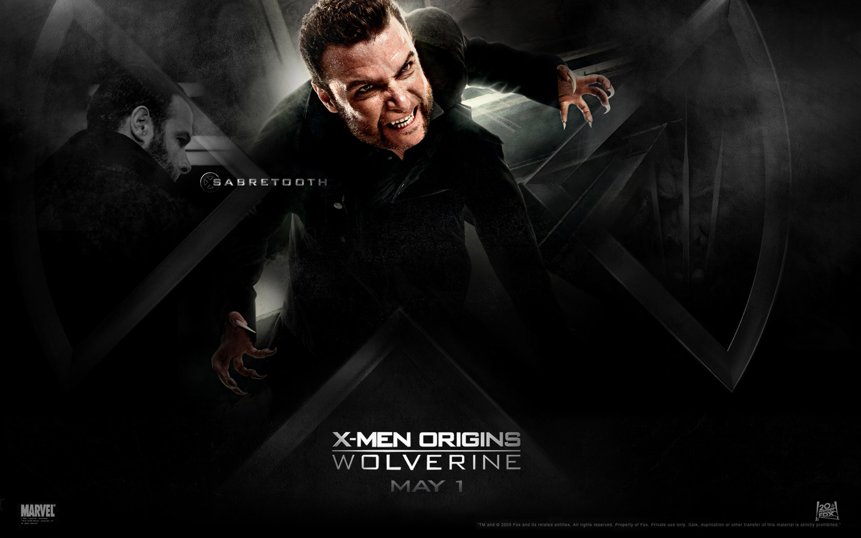 X Men X Men Origins Wolverine Wallpaper Sabretooth